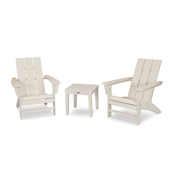 POLYWOOD Modern Adirondack 3Piece Set