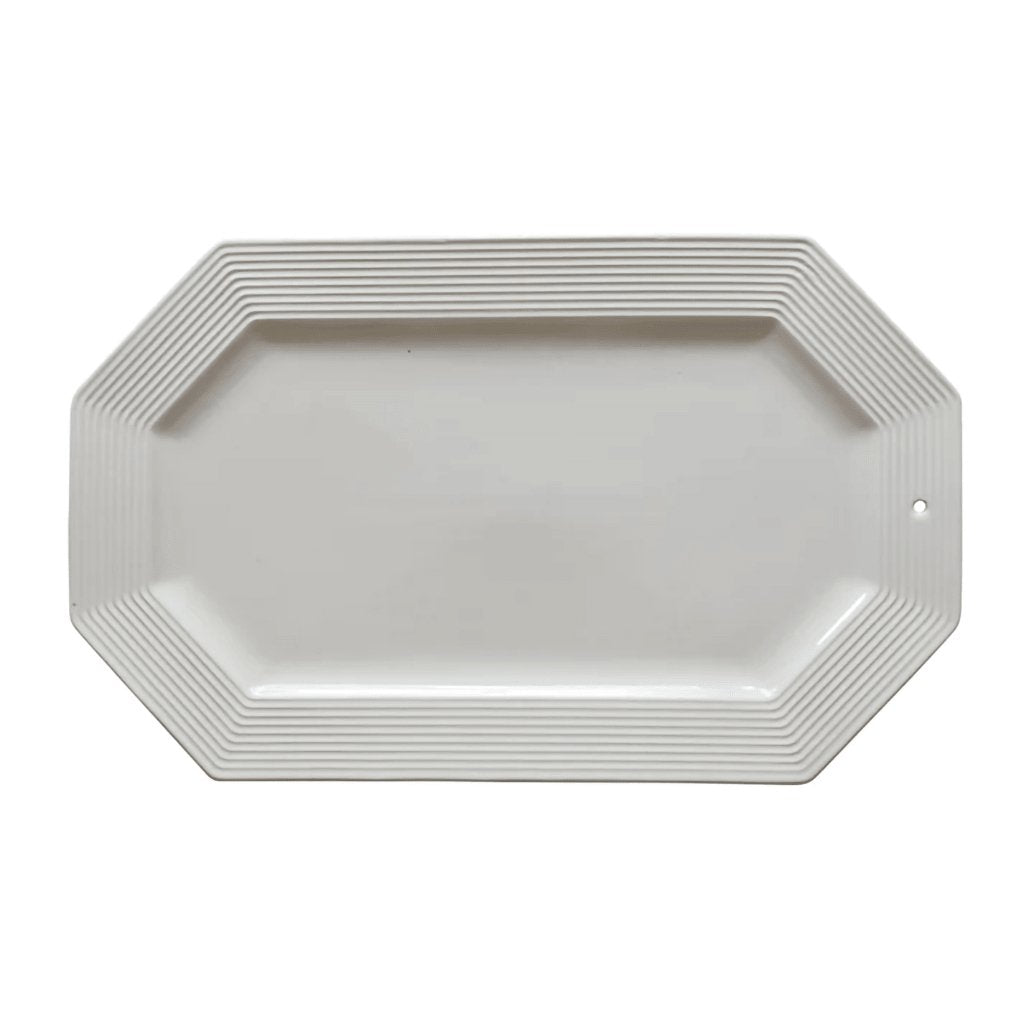 Nora Fleming  Pinstripe Octagon Platter