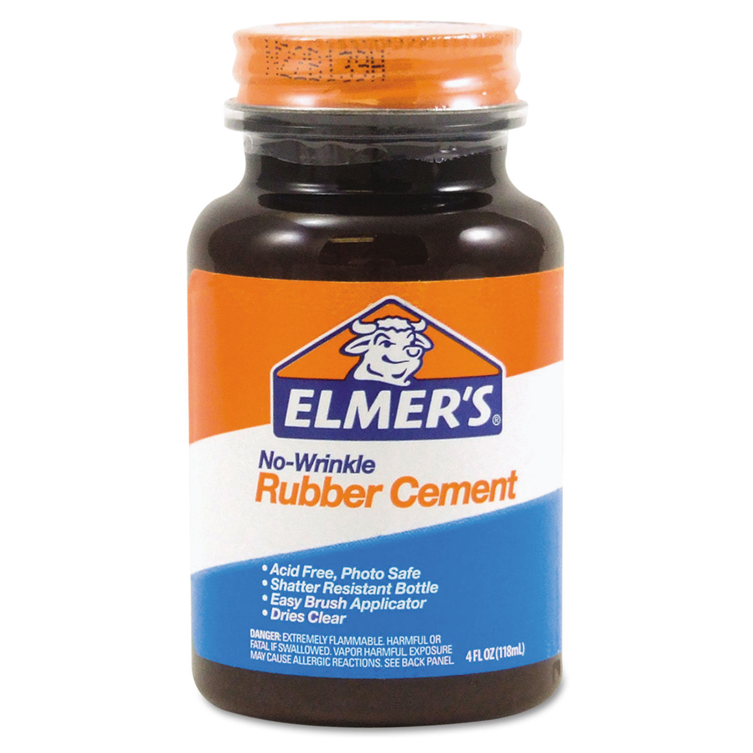 Rubber Cement with Brush Applicator by Elmer'sandreg; EPIE904