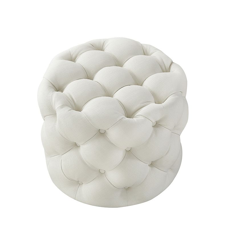 Penelope 1Pc Ottoman Tufted Allover