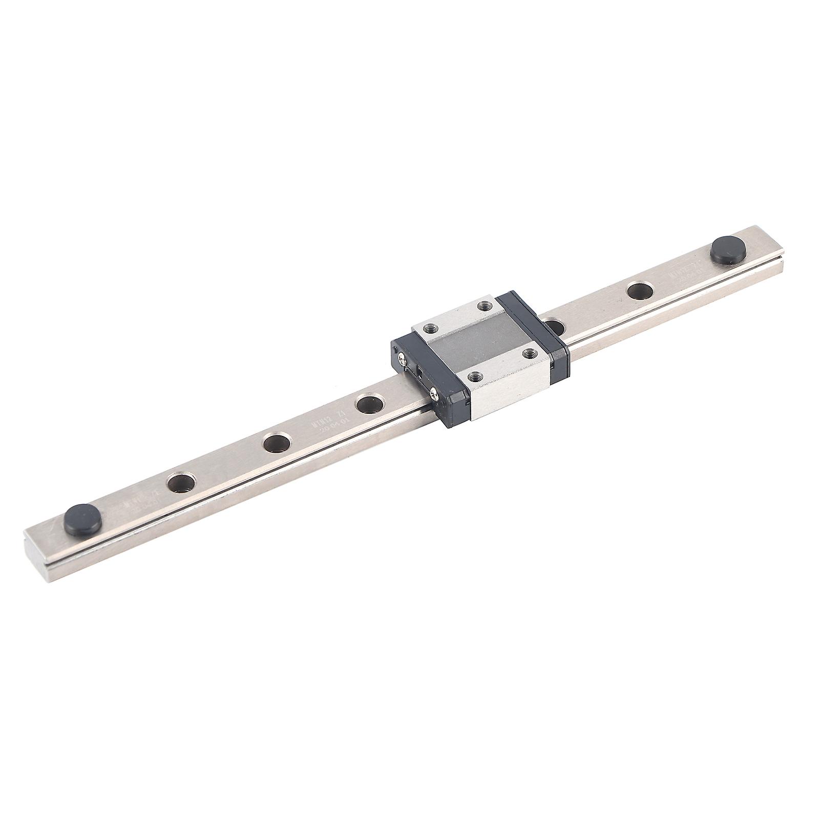 Linear Rail Guide High Accuracy Stable Sturdy Durable Small Lightweight Linear Sliding Guideway For Cnc Diy Project200mm