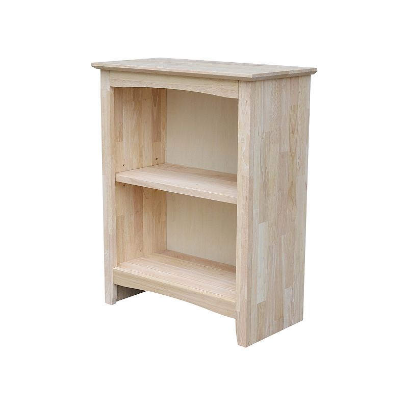 International Concepts Shaker 2-Shelf Bookcase