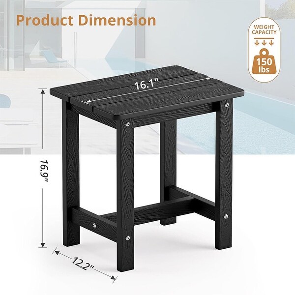 Outdoor Side Table，HDPS Small Outdoor Table