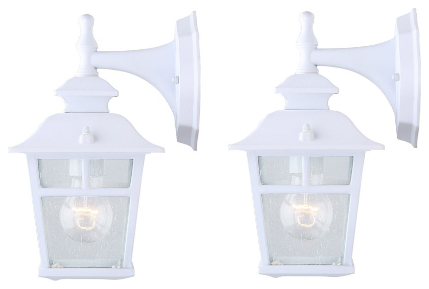 Fieldhouse 1 Light Outdoor Wall Light Twin Pack   Traditional   Outdoor Wall Lights And Sconces   by ShopFreely  Houzz