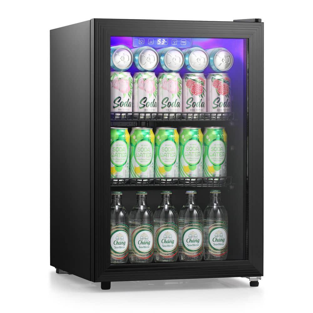 Edendirect 175 in W 32 cu ft 20Bottle Wine and 67Can Freestanding Dispenser Beverage Cooler