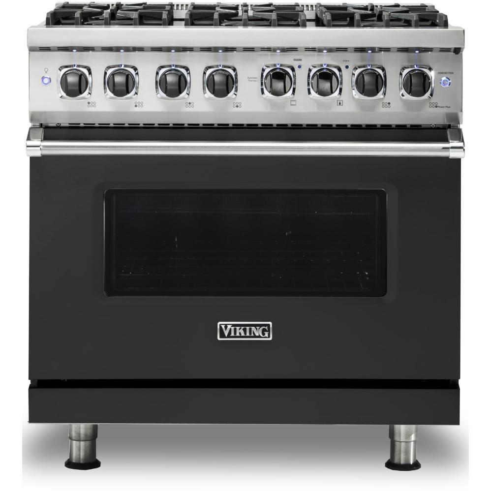 Viking 36-inch Freestanding Dual-Fuel Range with Vari-Speed Dual Flow Convection CVDR536-6BCS