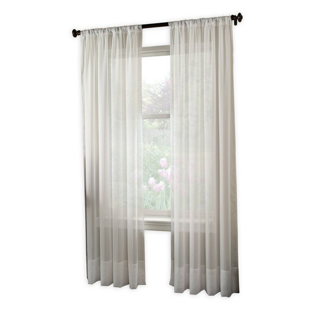 1pc Sheer Soho Voile Window Curtain Panel Window Curtainworks