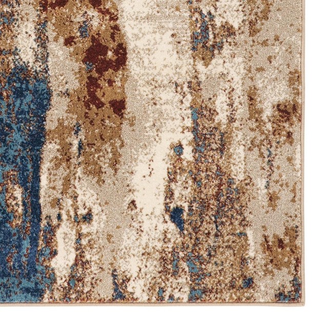 Luxe Weavers Lagos Collection Abstract Woven Area Rug