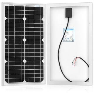 ACOPower 30-Watt 12-Volt Mono Solar Panel Compatible with Portable Chest Fridge Freezer Cooler HY030-12M