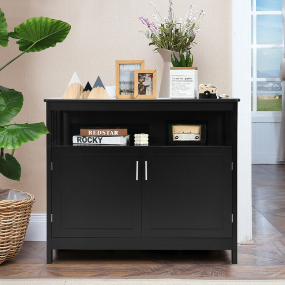 Costway 80273651 Kitchen Buffet Server Sideboard S...