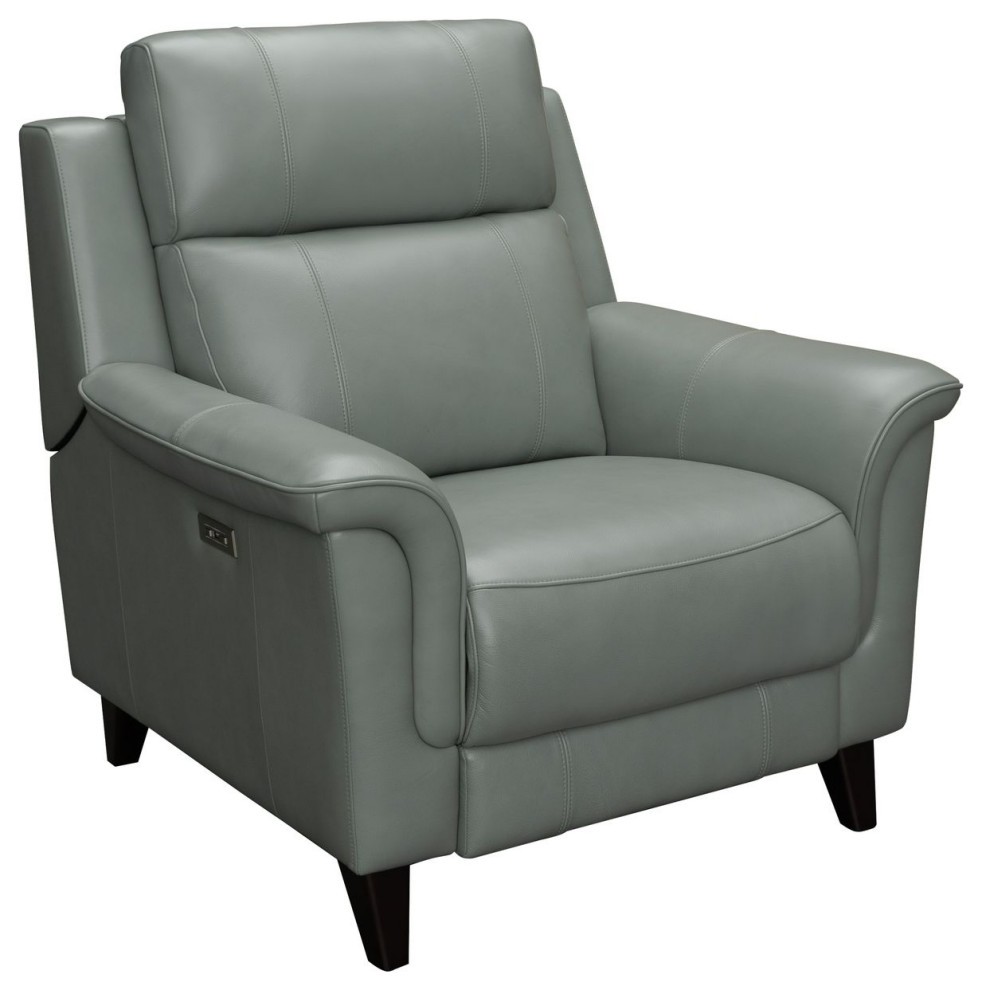 BarcaLounger Kester Power Recliner With Head Rest   Lorenzo Mint   Transitional   Recliner Chairs   by Unlimited Furniture Group  Houzz