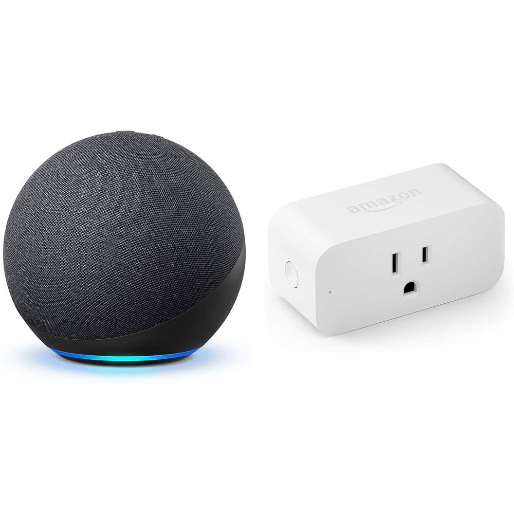 Amazon Echo Black 4 Plus Smart Plug (4th Gen) ECHO4BPLUG-DIY