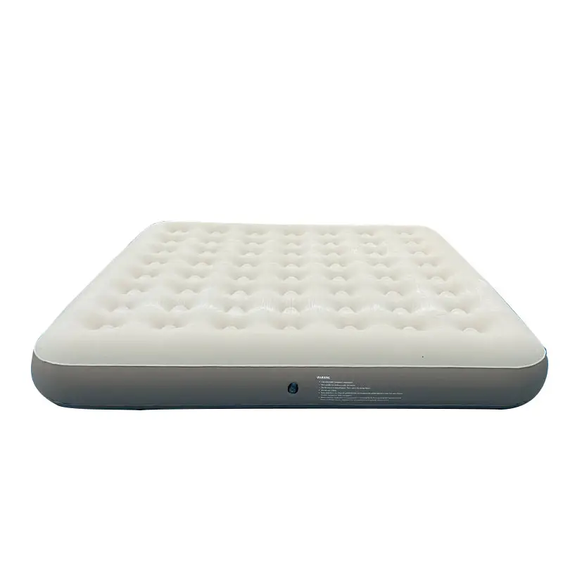 Factory Customised camping inflatable mattress portable inflatable double mattress inflatable mattress with integrated pump