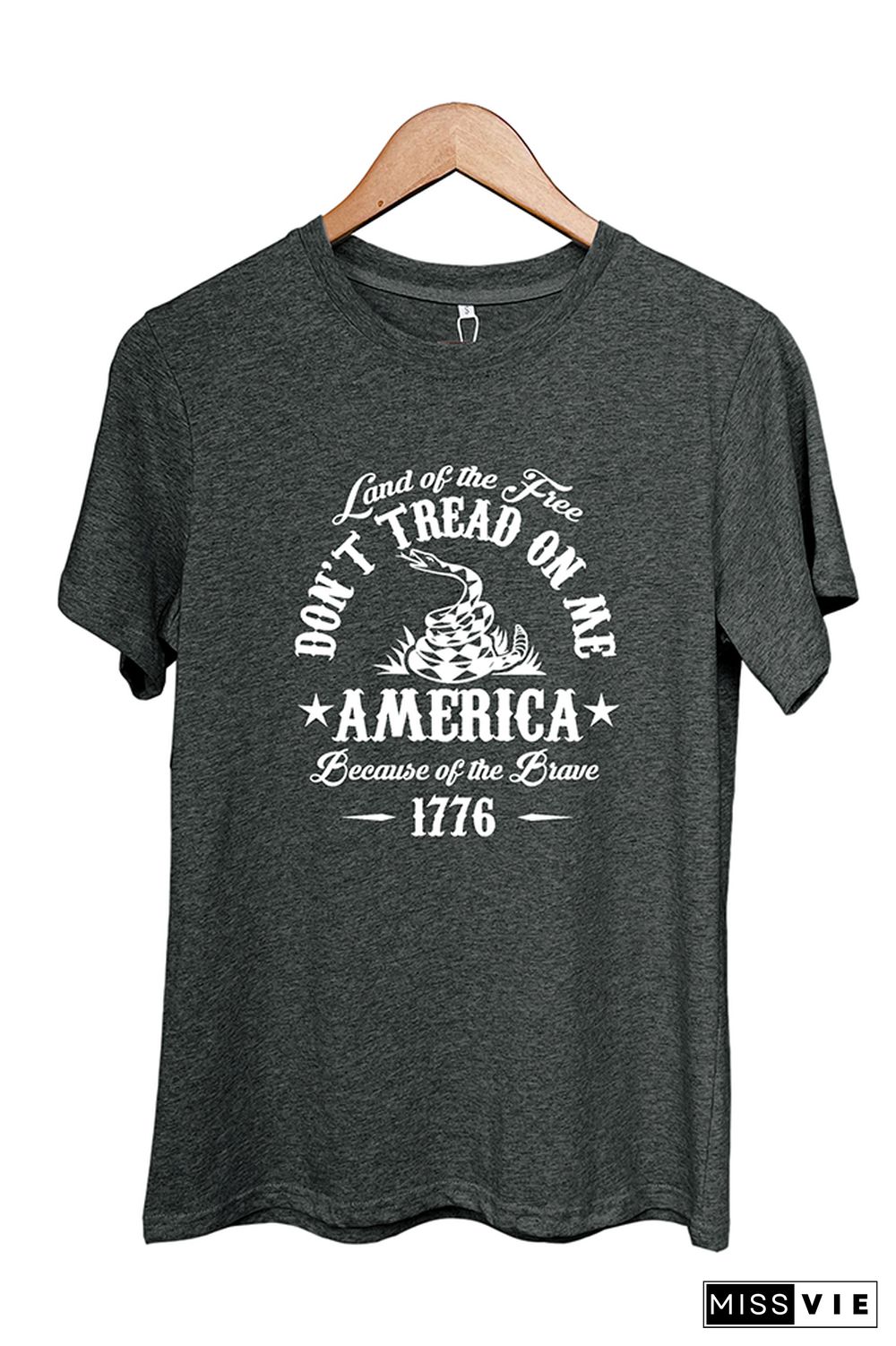 Dont' Tread On Me Graphic T-Shirt Wholesale