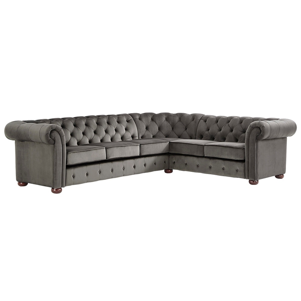 Knightsbridge Chesterfield Sectional by iNSPIRE Q Artisan