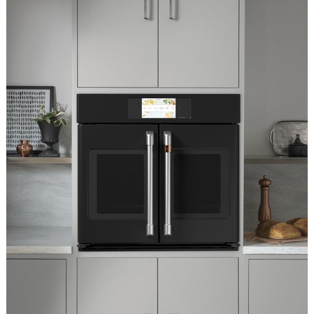 Caf¨¦ 30-inch, 5.0 cu.ft. Built-in Single Wall Oven with True European Convection with Direct Air CTS90FP3ND1