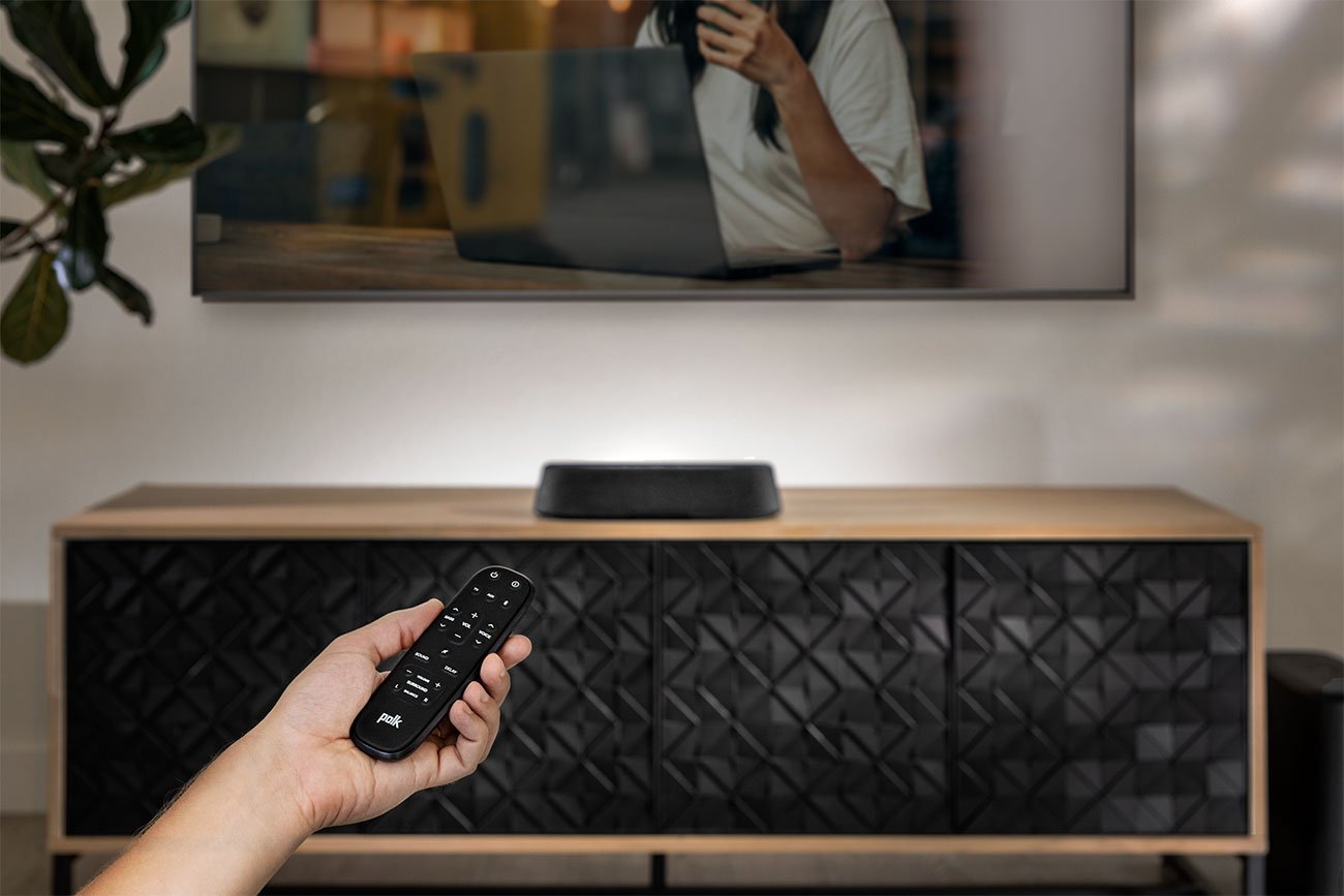 Polk Audio MagniFi Mini AX Ultra-Compact Dolby Atmos and DTS:X Sound Bar With Wireless Subwoofer