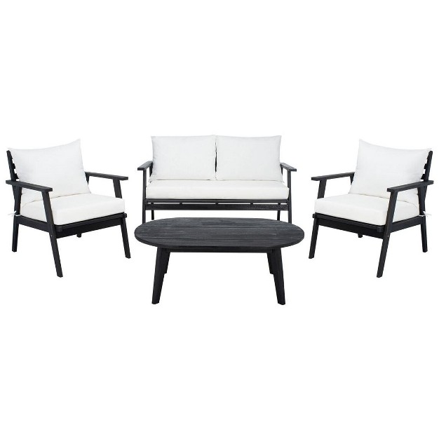 Deacon Patio Outdoor Living Set Safavieh