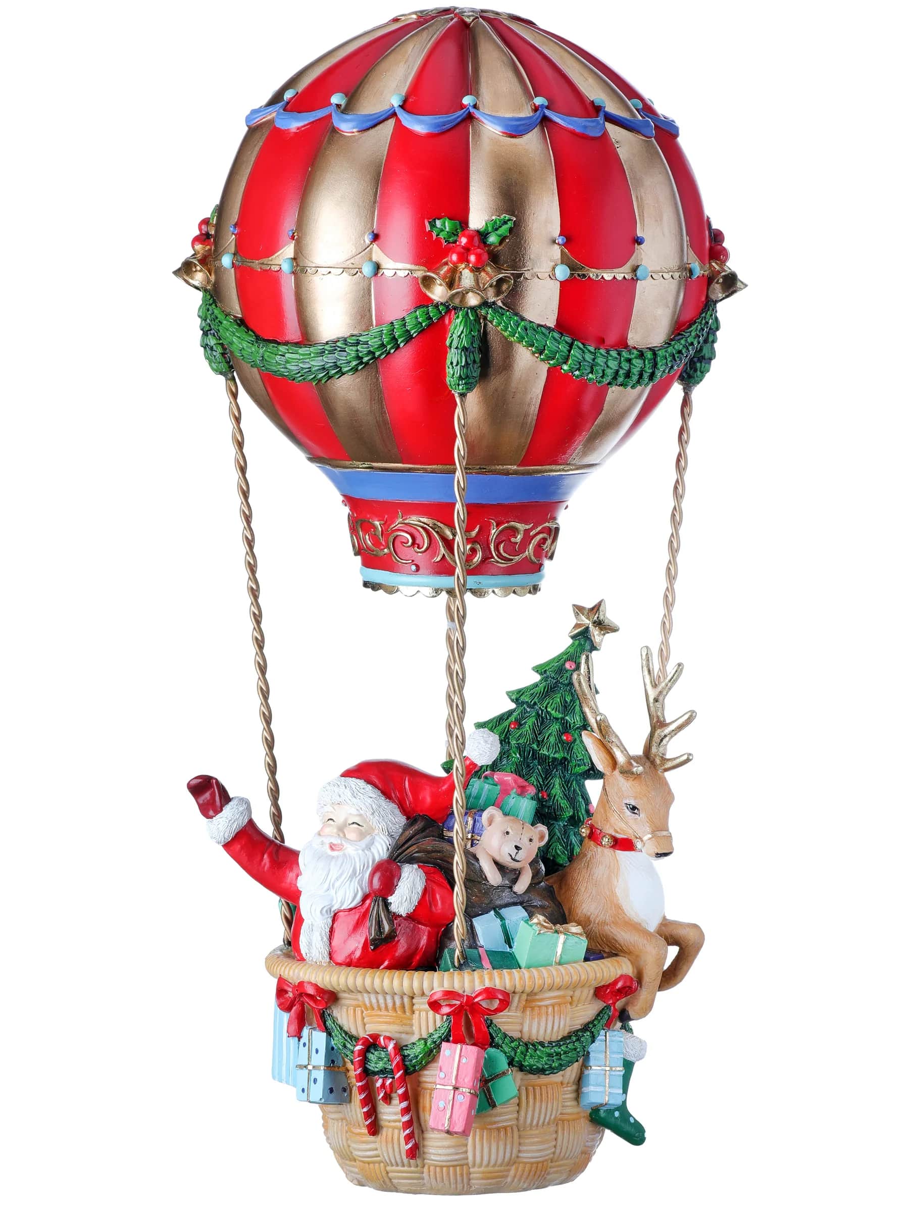 17 Hot Air Balloon With Santa