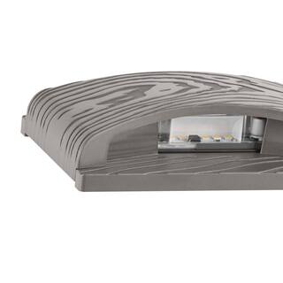 Hampton Bay Low Voltage Landscape Nantucket Gray Deck and Step Light with 1.2-Watt 50 Lumen Integrated LED LDS-G1WG3000K