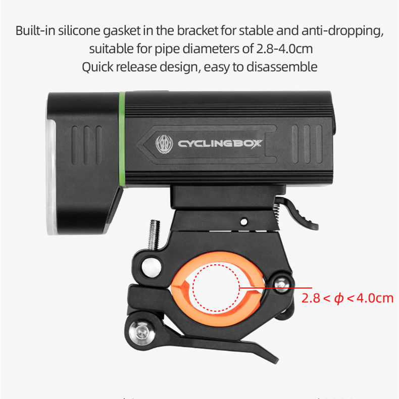 AT 5000mAh Waterproof USB Rechargeable LED Bicycle Light Aluminum oy Super Bright Bike Light 10000 Lumen