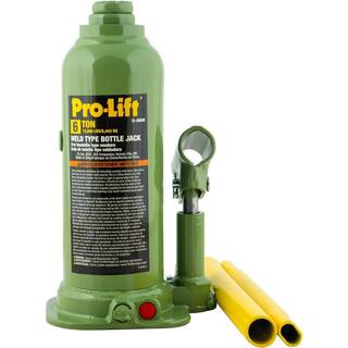 Pro-Lift 6-Ton Welded Bottle Jack with Side Pump ‎B-006W