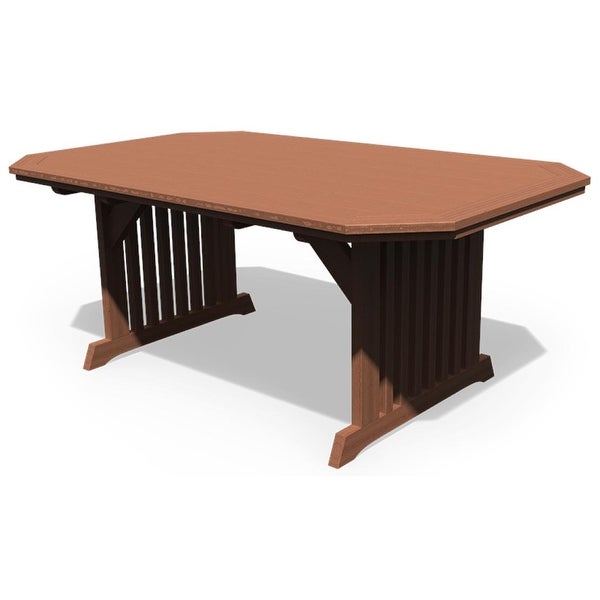 4' x 6' English Garden Dining Table - 4' x 6' -  - 36116031