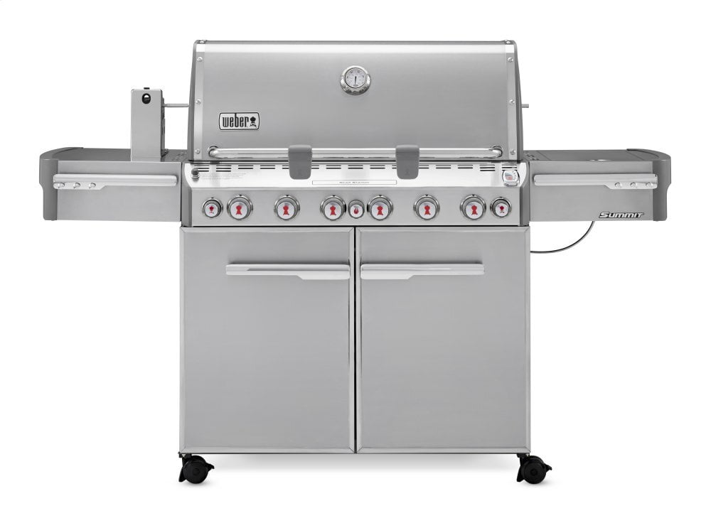 Weber 7370001 Summit® S-670™ Lp Gas Grill - Stainless Steel