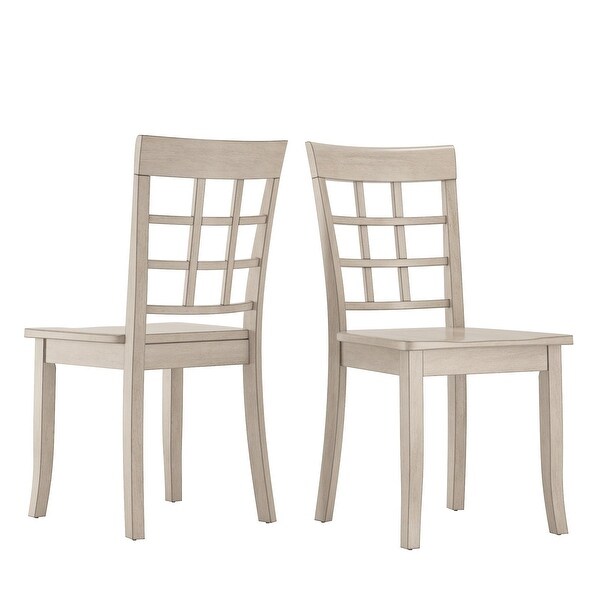 Wilmington II Window-back Dining Chairs (Set of 2) by iNSPIRE Q Classic