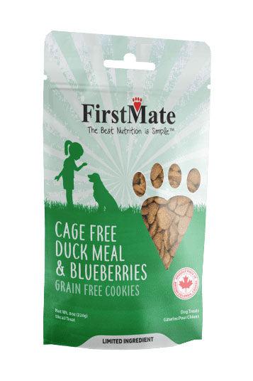 Firstmate Duck and Blueberries Dog Treats