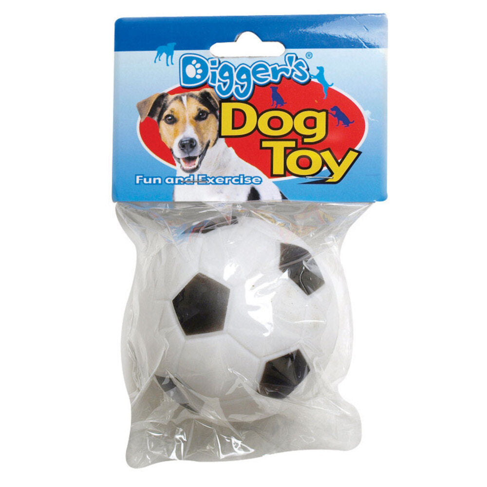 Boss Pet Products 51341 Vinyl Soccer Ball Dog Toy With Squeaker