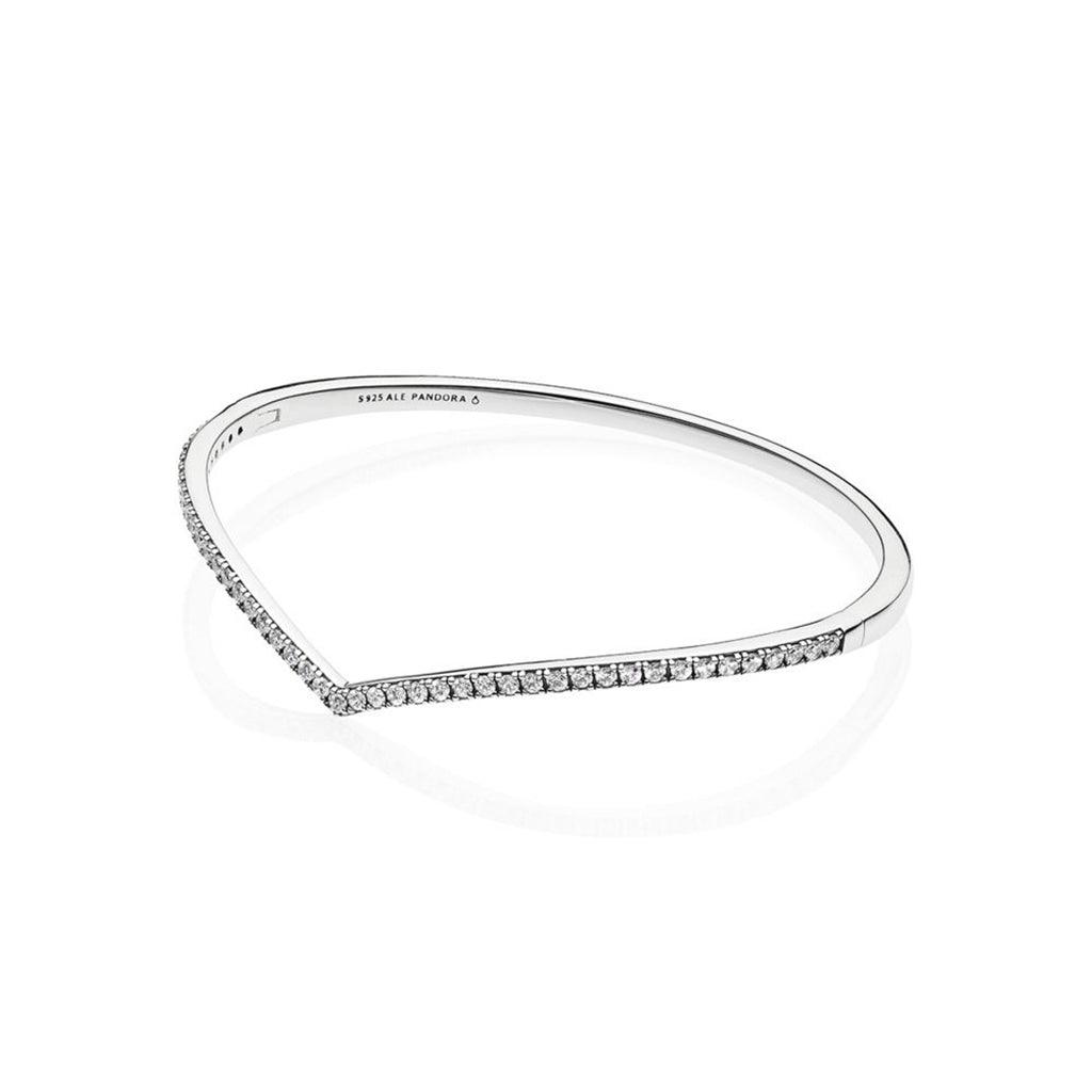 PANDORA  Shimmering Wish Bangle Bracelet