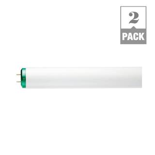 Philips 40-Watt 4 ft. Linear T12 ALTO Fluorescent Tube Light Bulb Cool White (4100K) (2-Pack) 543421