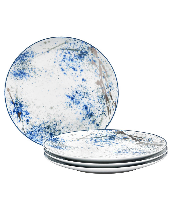 Noritake Blue Nebula Set 4 Dinner Plate