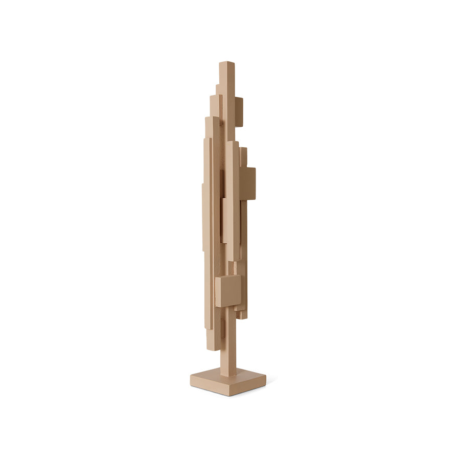 Skyline sculpture beige - M