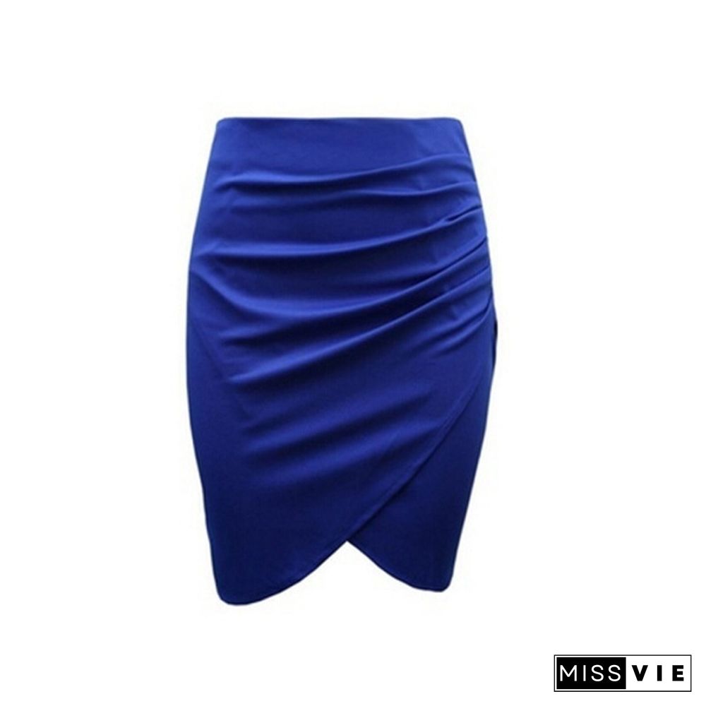 Women's Business Suit Pencil Skirt Summer Ol Skirts For Women Knee Length Step Skirt