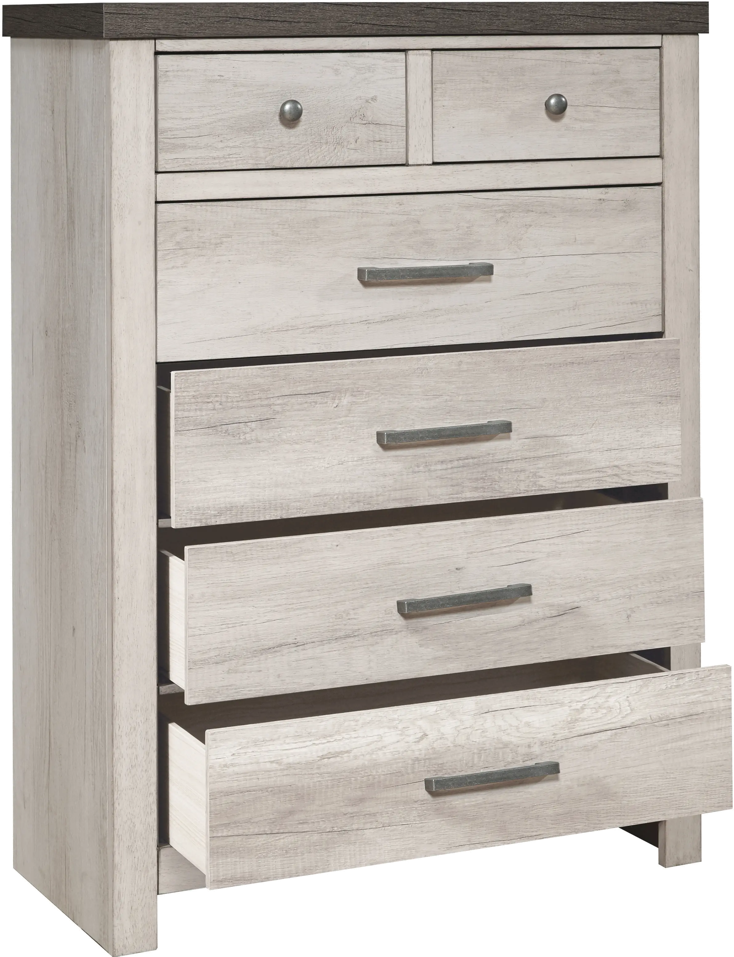 Riverwood Whitewash Chest of Drawers