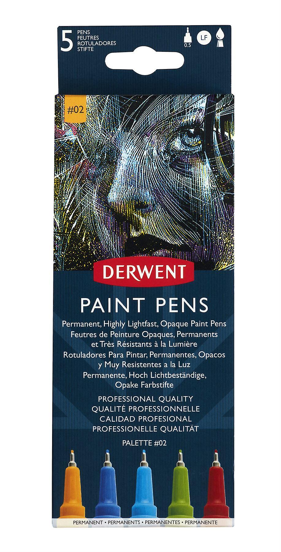 Derwent Paint Pens Palette Set #2