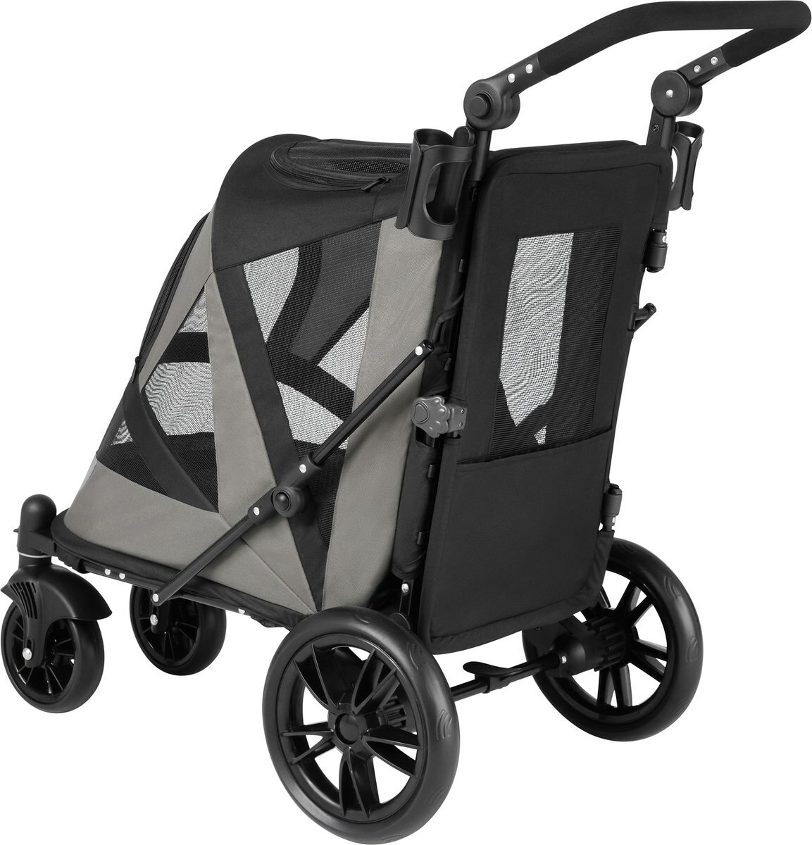 Frisco No-Zip， Cabin Collapsible Cat and Dog Stroller