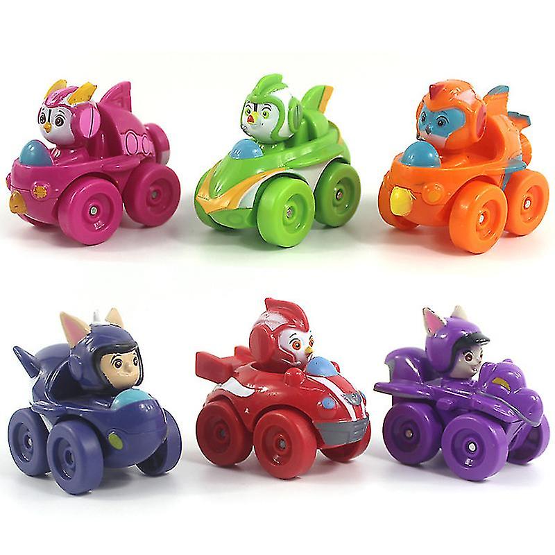 Top Wing Anime Characters Figures Statue Model Toys Action Figures Toy 6pcs/set