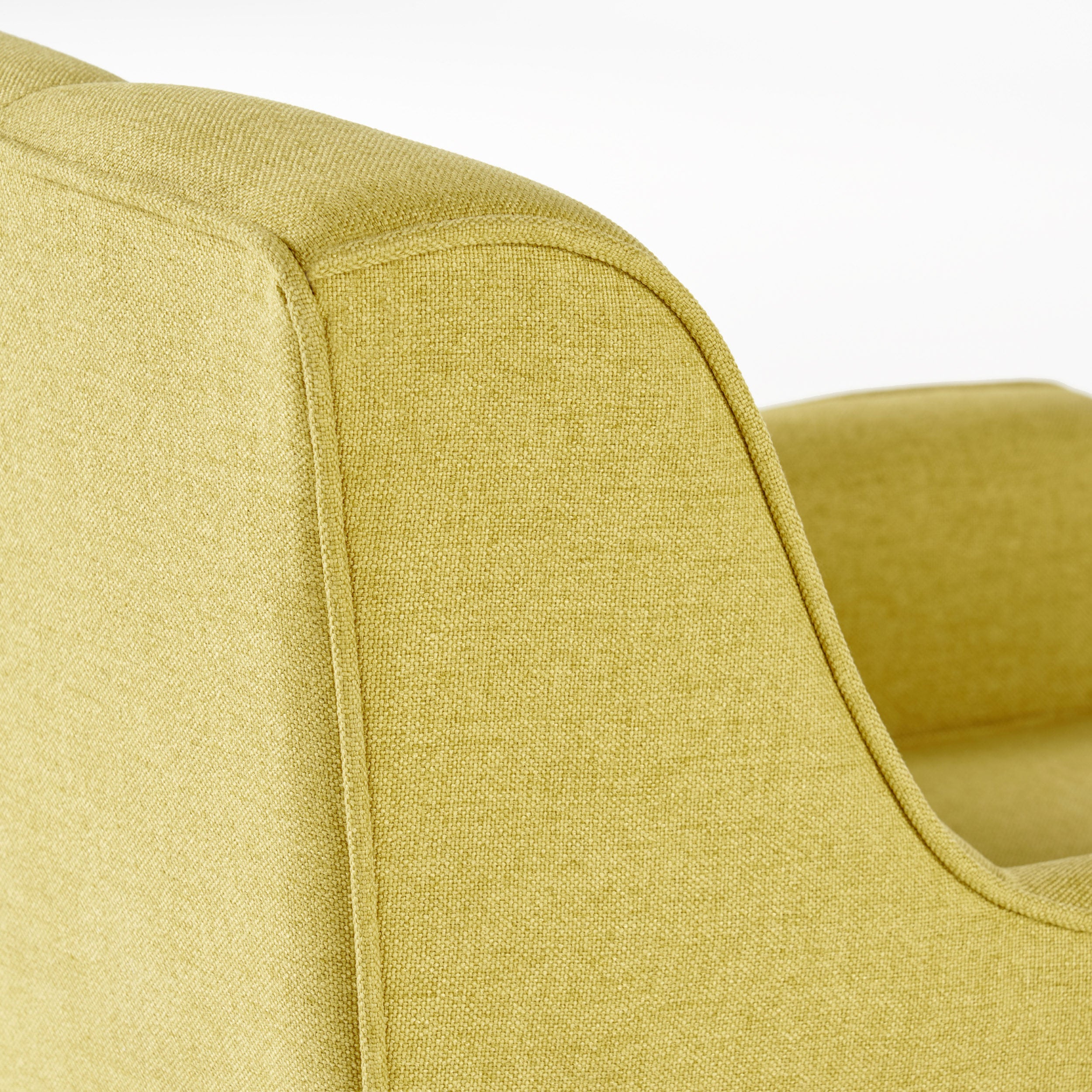 Fontinella Mid Century Tufted Back Fabric Arm Chair