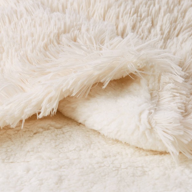 Faux Fur Throw Blanket Yorkshire Home