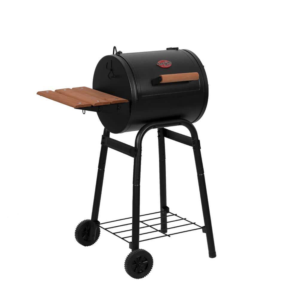 CharGriller Patio Pro Charcoal Grill in Black