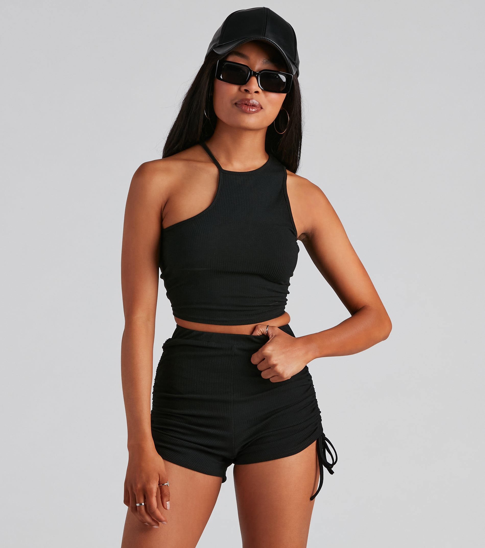 Cruising Together Rib Tank Top