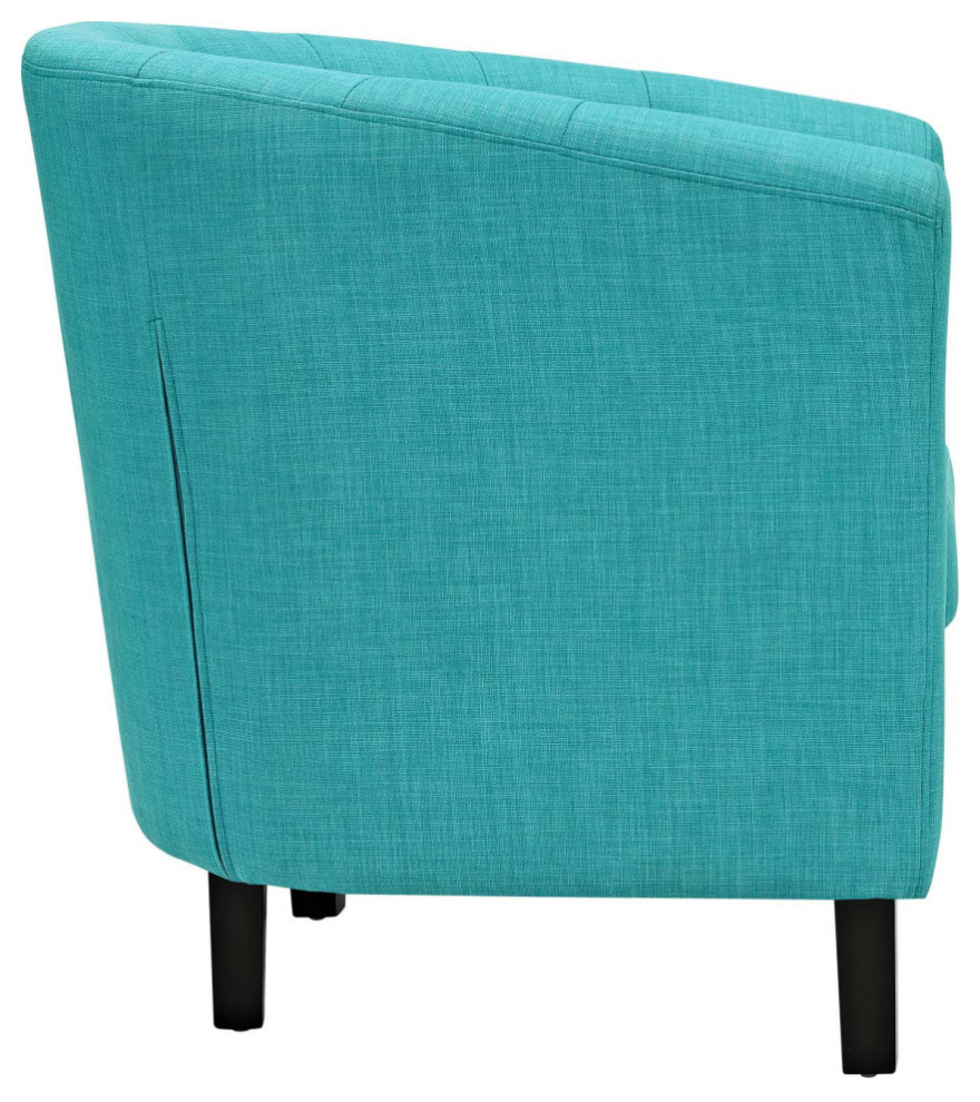 Zoey Pure Water Upholstered Fabric Armchair   Contemporary   Armchairs And Accent Chairs   by V.S.D Furniture  Houzz