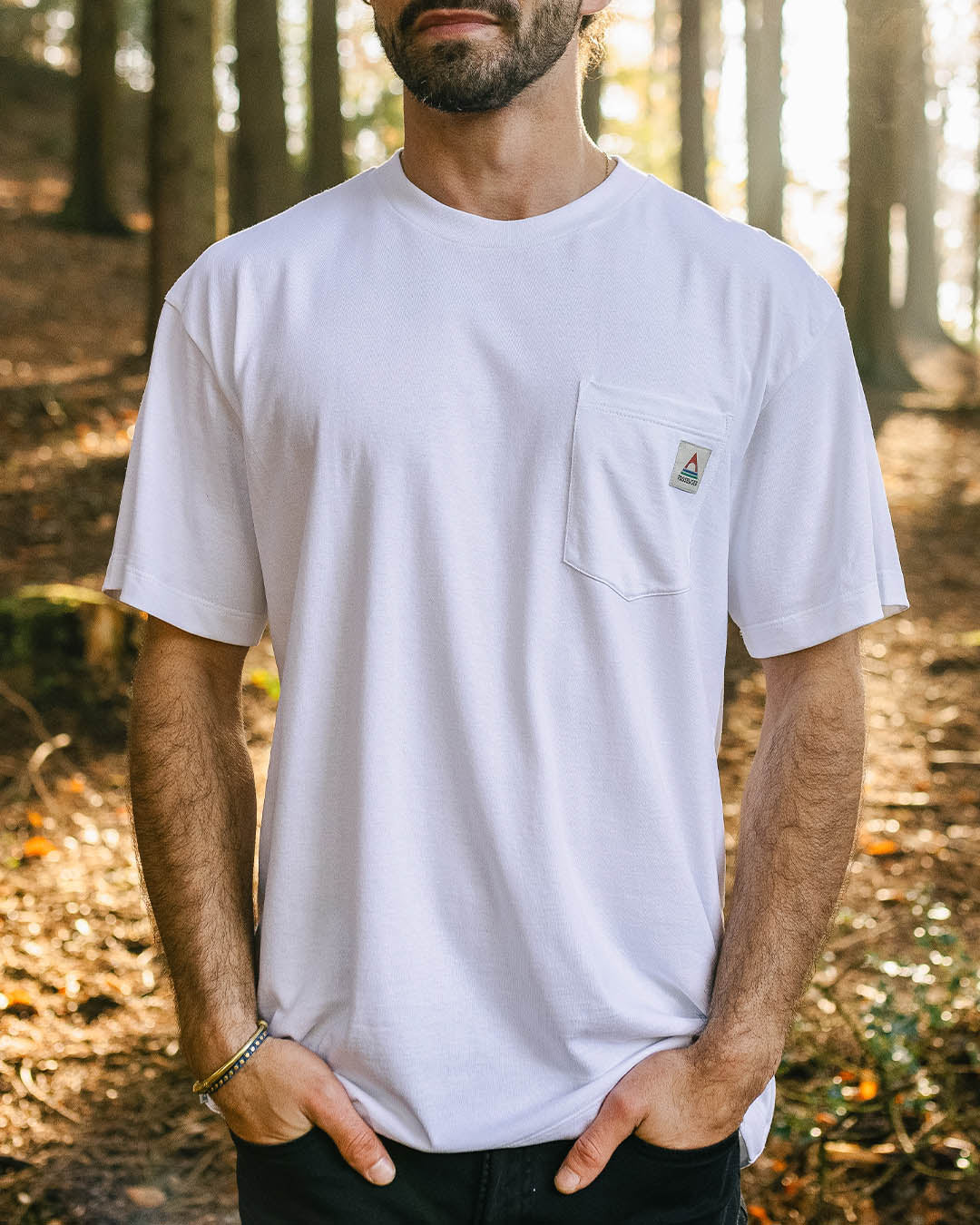 Heritage Recycled Relaxed Fit T-Shirt - White