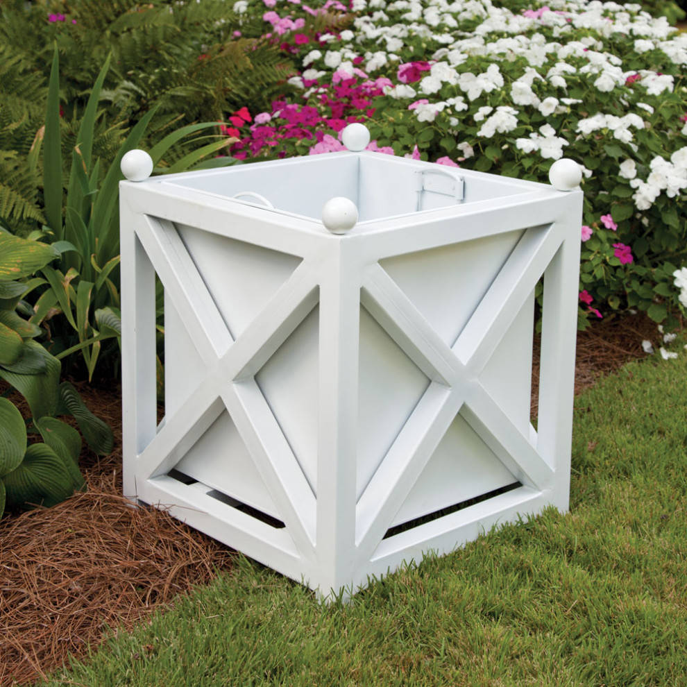 Paris Planter   Transitional   Outdoor Pots And Planters   by Napa Home  ampGarden  Houzz