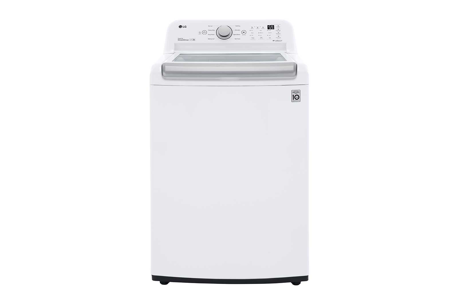 Lg WT7150CW 5.0 Cu. Ft. Mega Capacity Top Load Washer With Turbodrum™ Technology