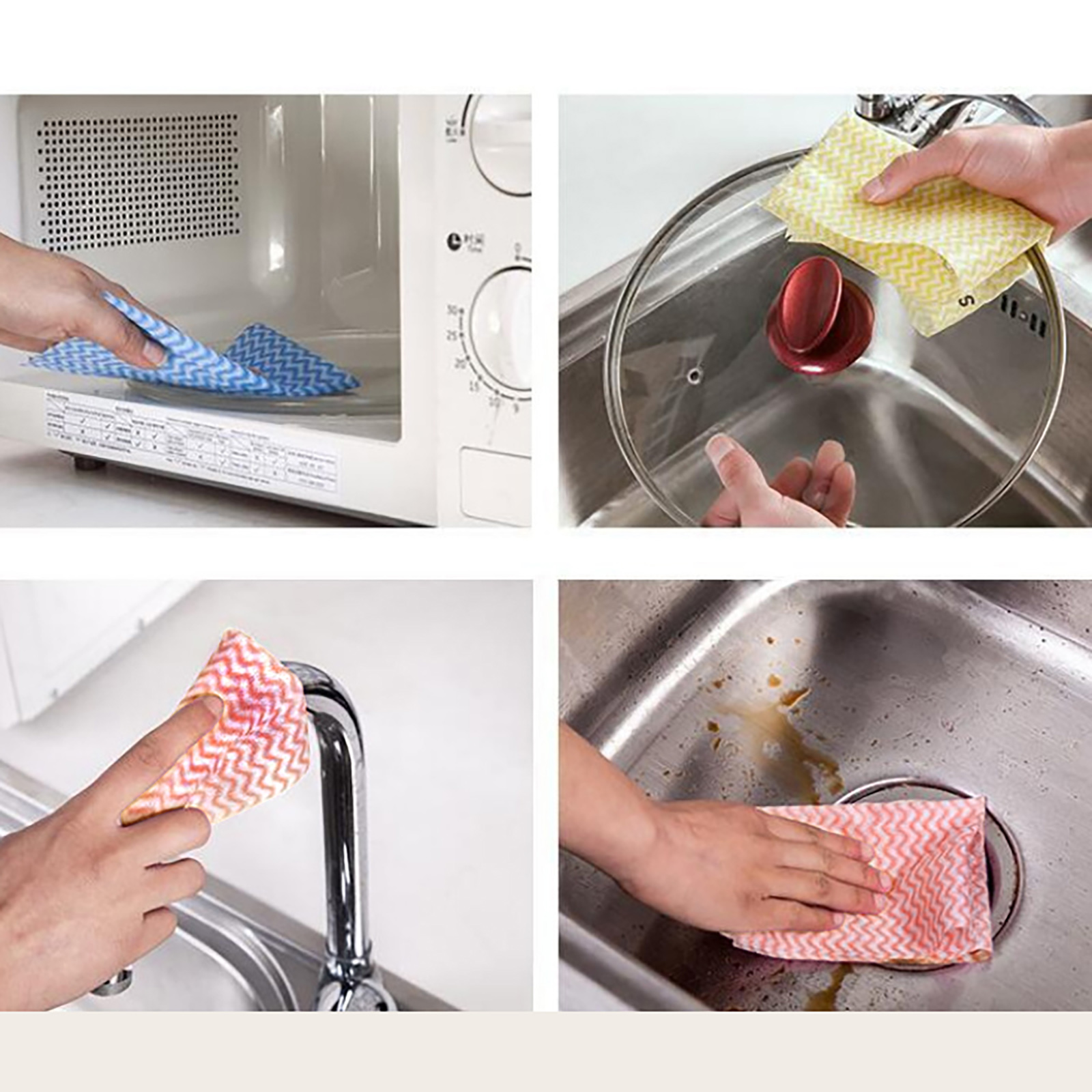 Yinguo Lazy Rag Non Woven Disposable Housework Cleaning Kitchen Absorbs Water And Does Not Lose Hair Household Dry And Wet Dual Use Dish Cloth