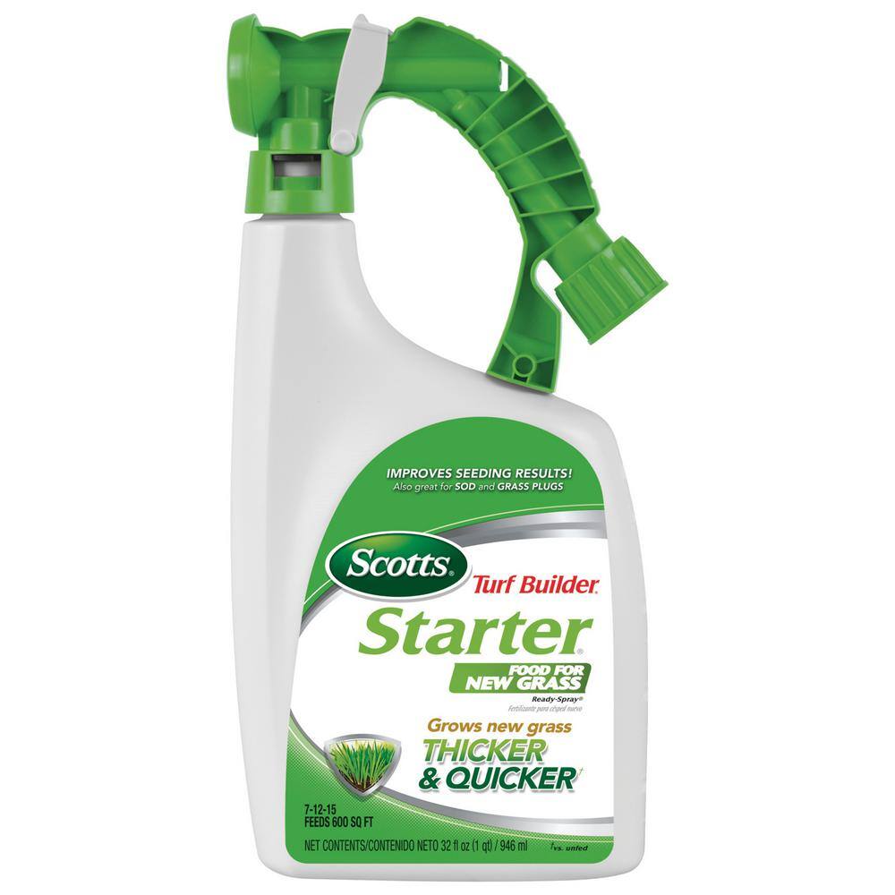 Scotts 32 oz. Ready to Spray Turf Builder Starter Food for New Grass 23100